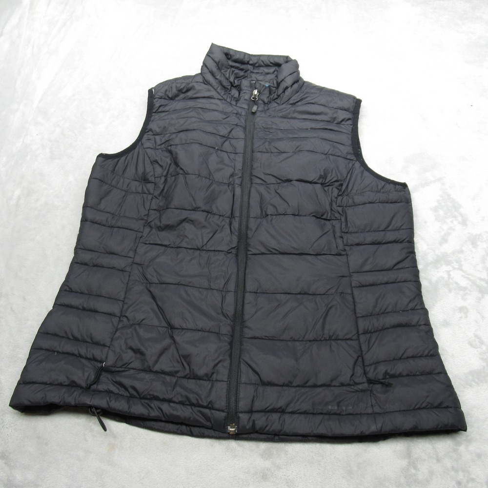 Columbia Black Quilted Vest